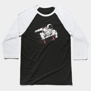 Space Boarding Baseball T-Shirt